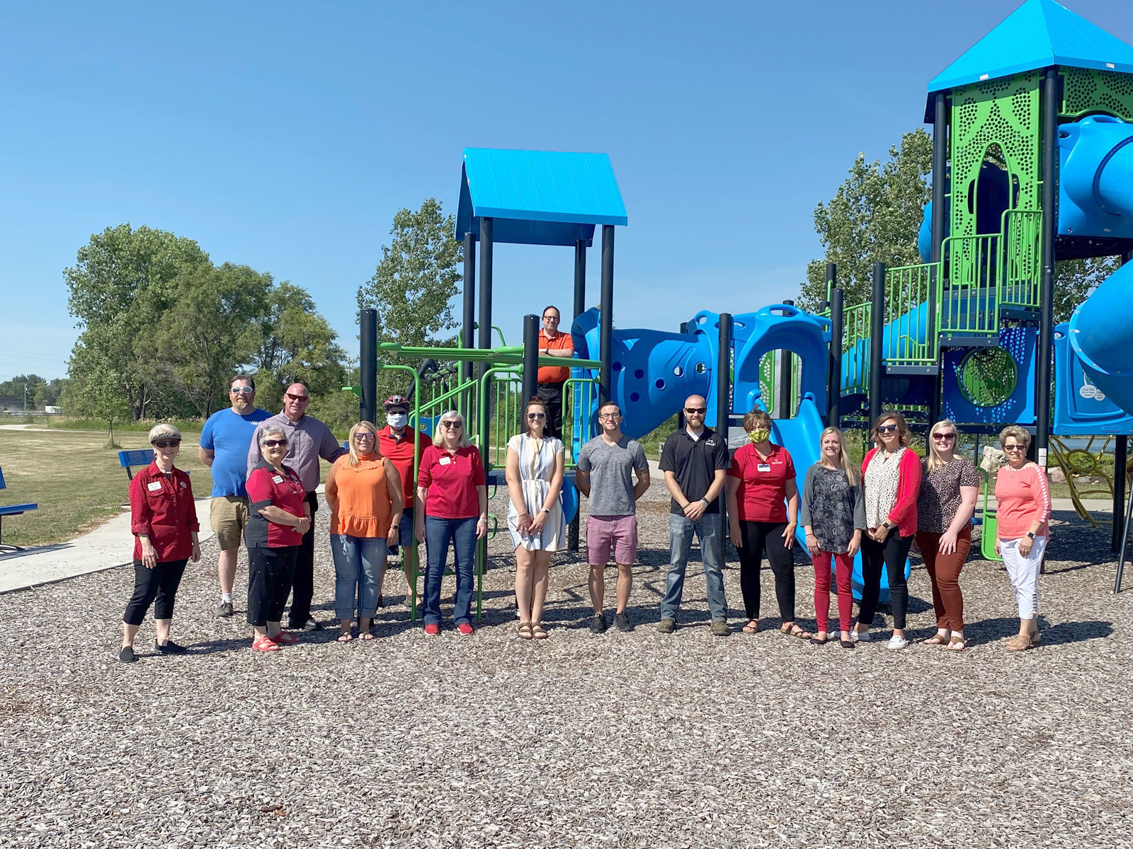 Atlantic Area Chamber Ambassadors Visit Schildberg Rec Area